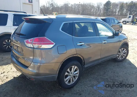 2015 Nissan Rogue Sv from USA, damaged, VIN KNMAT2MV8FP535882